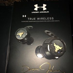 Project rock headphones earbuds limited